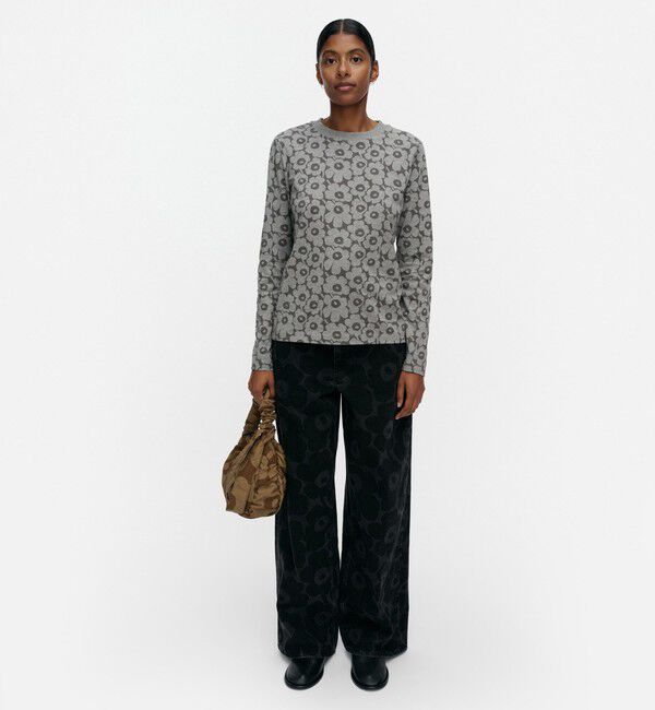Marimekko「Sekunti Unikko カットソー」|シャツ・ブラウス|ｸﾞﾚｰﾒﾗﾝｼﾞ&times;ｸﾞﾚｰ