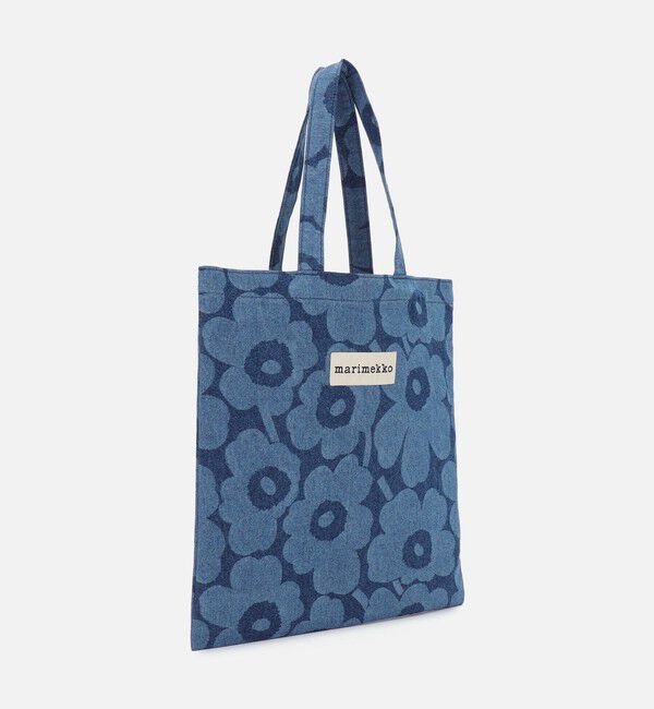 Marimekko「Vankka Denim Unikko トートバッグ」|トートバッグ|