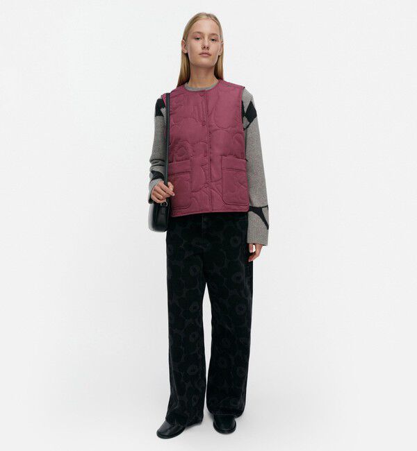 Marimekko「Kaiverrus Piirto Unikko ベスト」|その他|ﾀﾞｰｸﾛｰｽﾞ&times;ﾀﾞｰｸﾛｰｽﾞ