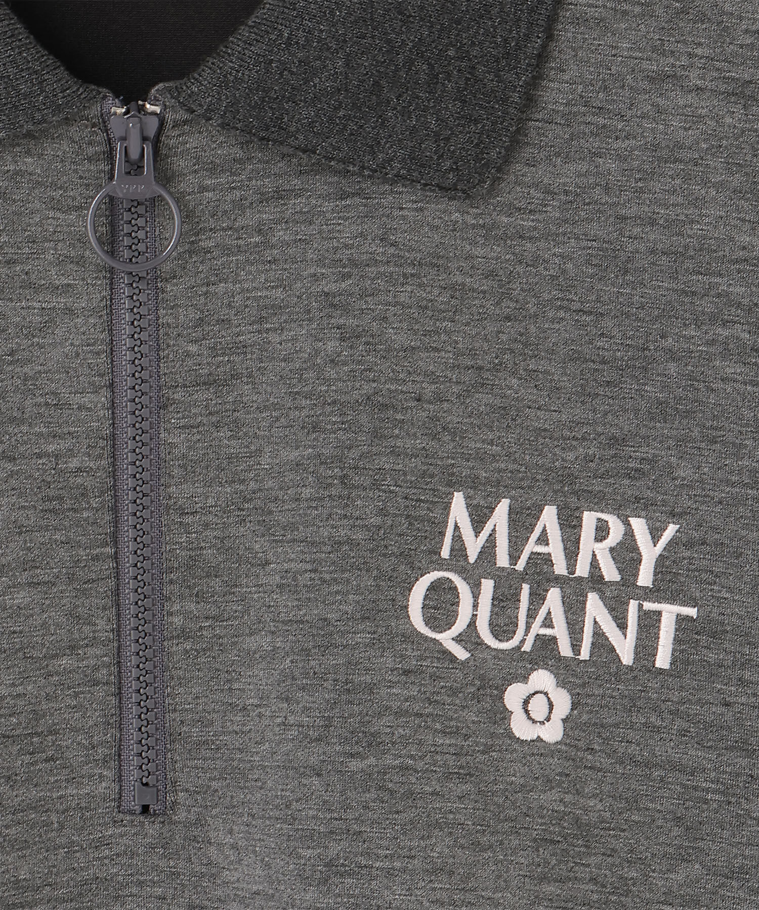 MARY QUANT「ボンディングポロ プルオーバー」|ポロシャツ|