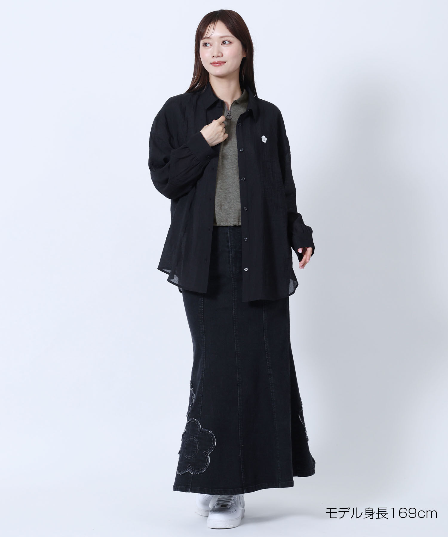 MARY QUANT「ボンディングポロ プルオーバー」|ポロシャツ|