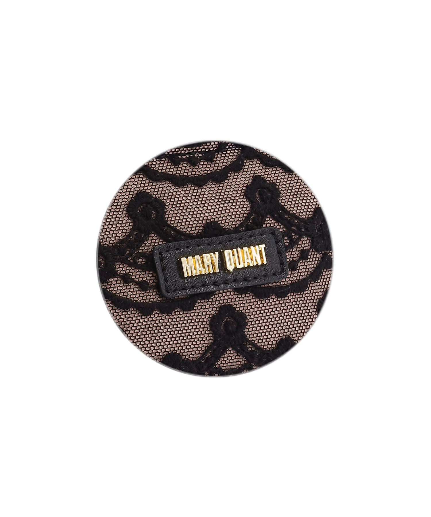 MARY QUANT「デイジーチュールレース バネクチポーチ」|ポーチ|