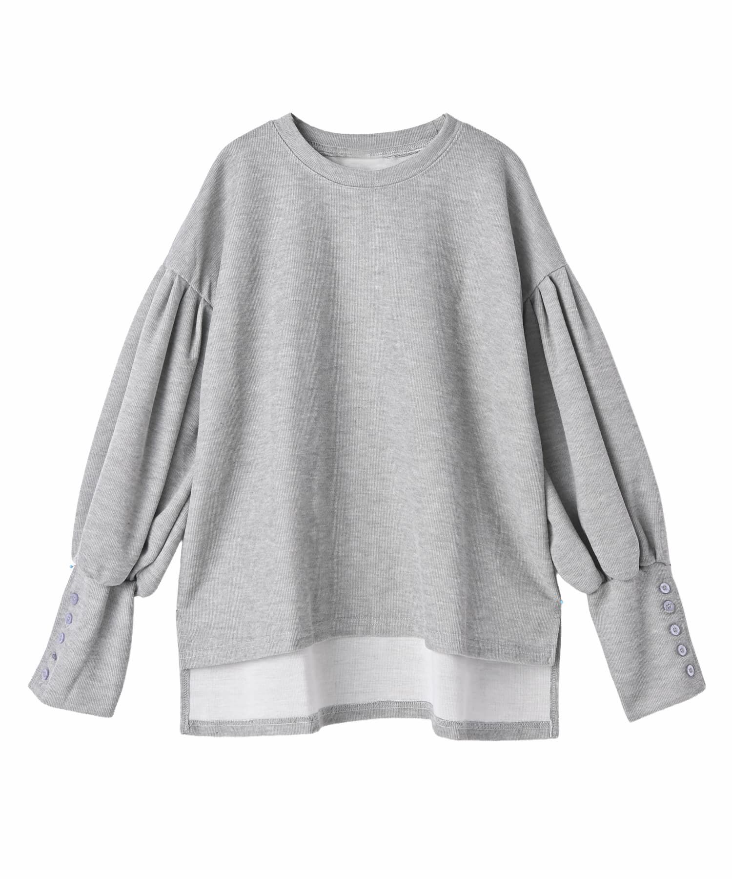 STYLE DELI「【DELI by】抜け感ランタンスリーブプルオーバートップス」|Tシャツ・カットソー|