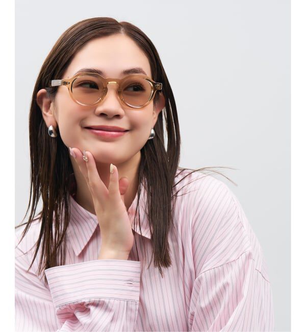  「Zoff｜JOURNAL STANDARD relume ジャーナルスタンダードレリューム  ボストン型 サングラス UVカット」|サングラス|