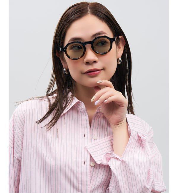  「Zoff｜JOURNAL STANDARD relume ジャーナルスタンダードレリューム  ボストン型 サングラス UVカット」|サングラス|
