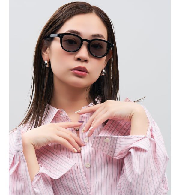  「Zoff｜JOURNAL STANDARD relume ジャーナルスタンダードレリューム  ボストン型 サングラス UVカット」|サングラス|