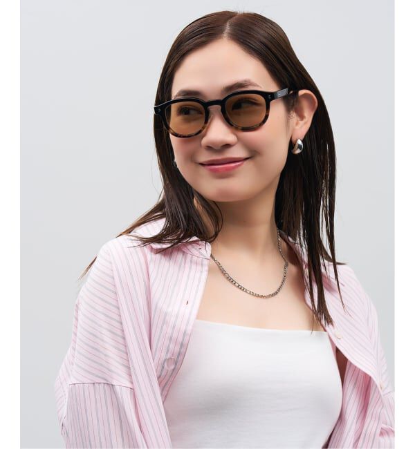  「Zoff｜JOURNAL STANDARD relume ジャーナルスタンダードレリューム  ボストン型 サングラス UVカット」|サングラス|