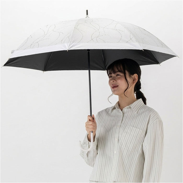 BACKYARD FAMILY「ジャンプ傘 レディース 晴雨兼用 通販 長傘 傘 60cm 耐風傘 晴雨兼用傘 雨傘 日傘」|傘|