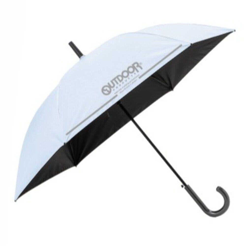 BACKYARD FAMILY「OUTDOOR PRODUCTS 傘 キッズ 通販 ジャンプ傘 長傘 耐風傘 晴雨兼用傘 58cm」|傘|ブルー1