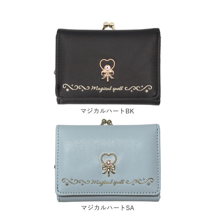 BACKYARD FAMILY「がま口財布 かわいい 二つ折り 通販 がまぐち 財布 コンパクト 二つ折り財布 2つ折り財布」|財布|