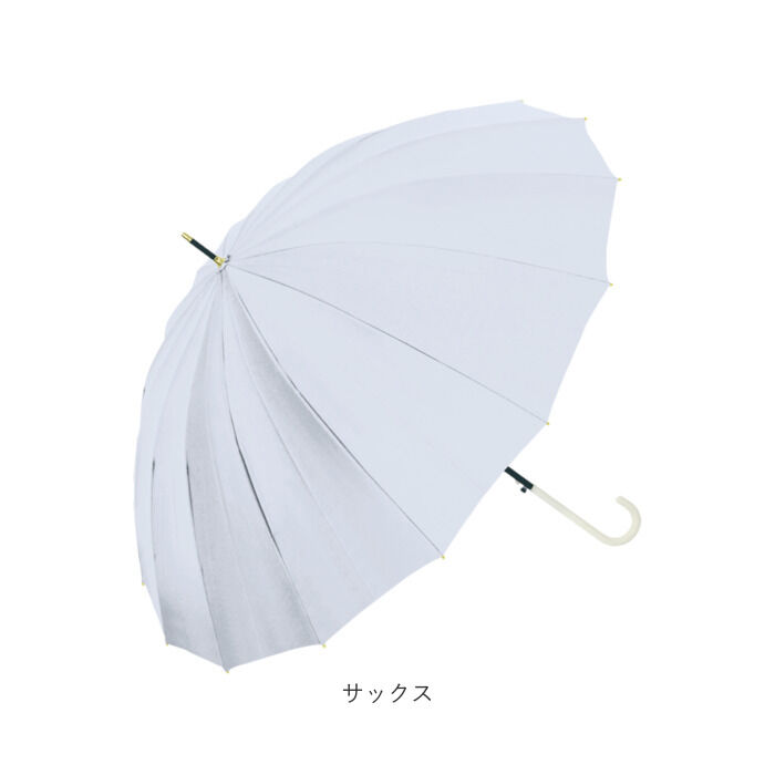 BACKYARD FAMILY「傘 16本骨 レディース おしゃれ 通販 耐風傘 晴雨兼用傘 ジャンプ傘 55cm 長傘 耐風」|傘|