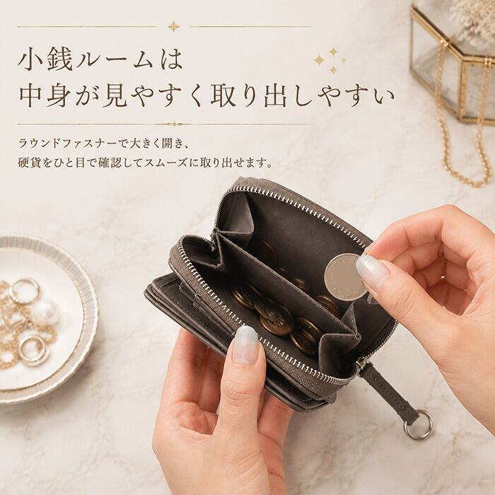 BACKYARD FAMILY「アルトローズ 財布 ALTROSE 通販 二つ折り財布 2つ折り財布 コンパクト財布 ミニ財布」|財布|