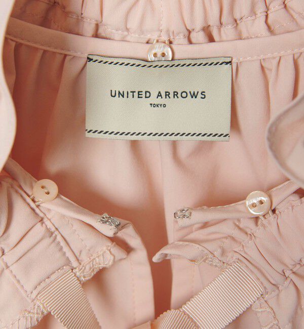 UNITED ARROWS「レースフリルカラー 2WAY ブラウス ‐はっ水‐」|シャツ・ブラウス|