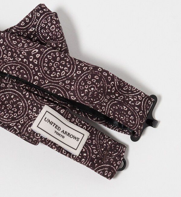 UNITED ARROWS「ペイズリー プリント ボウタイ」|ネクタイ・蝶ネクタイ|