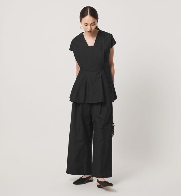 UNITED ARROWS「MANTECO POP フレンチスリーブ ブラウス」|シャツ・ブラウス|