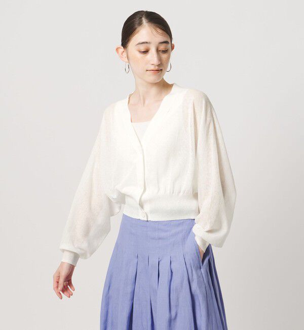UNITED ARROWS「ドルマンスリーブ カーディガン ‐ウォッシャブル‐」|カーディガン|