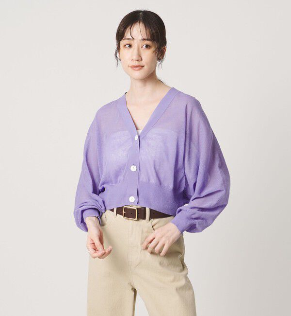 UNITED ARROWS「ドルマンスリーブ カーディガン ‐ウォッシャブル‐」|カーディガン|