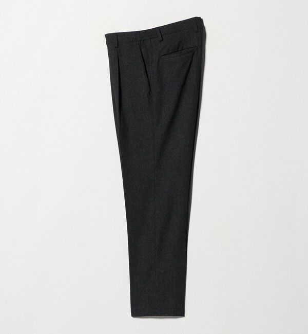 UNITED ARROWS「DotAir ドットエア サイドシャーリング 1プリーツ パンツ UA COZY ウォッシャブル ストレッチ 防しわ」|チノ|