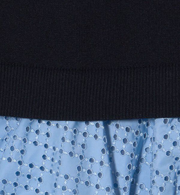 UNITED ARROWS「カットワーク バルーン シルエット ベスト ‐ウォッシャブル‐」|ベスト・ジレ|
