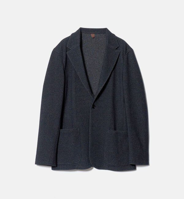 UNITED ARROWS「FORTEX カノコ 2ボタン テーラードジャケット T―MODEL」|テーラードジャケット|NAVY