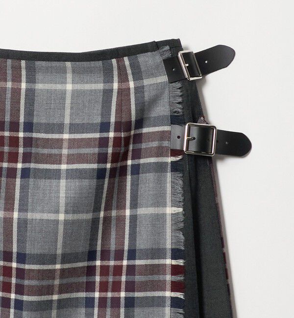 UNITED ARROWS「【別注】＜O'NEIL of DUBLIN＞コンビ チェック プリーツスカート」|スカート|