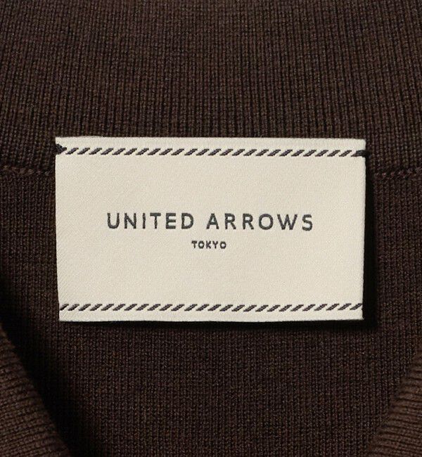 UNITED ARROWS「ポロカーディガン ‐ウォッシャブル‐」|カーディガン|