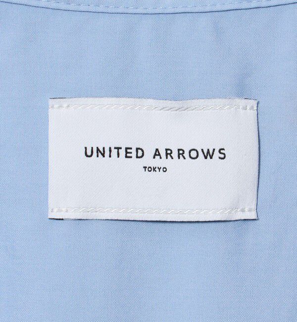 UNITED ARROWS「エンブロイダリーフラワー バンドカラー シャツ 26FW」|シャツ・ブラウス|