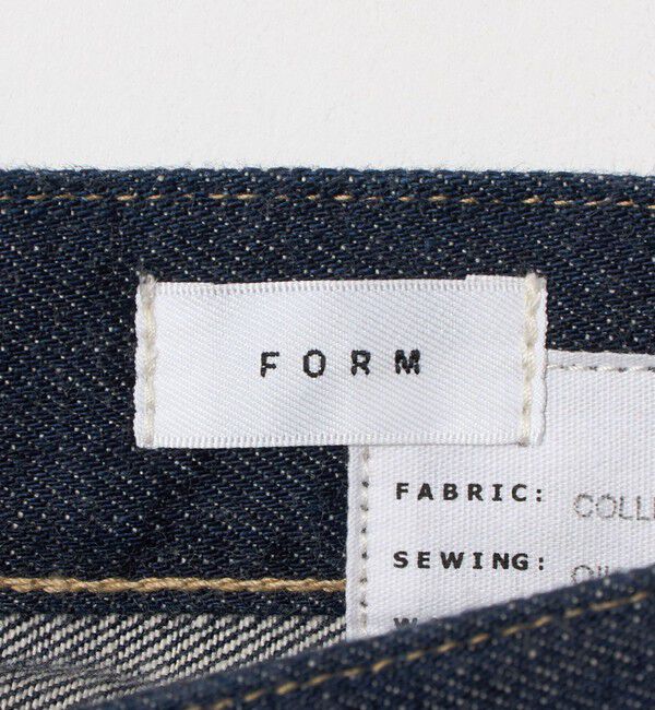 UNITED ARROWS「＜KURO＞FORM/ワイドストレート デニムパンツ」|デニム|