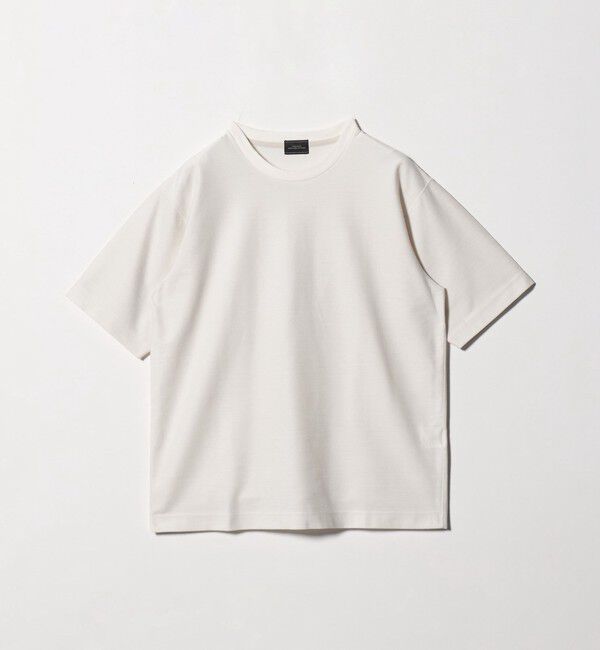 UNITED ARROWS green label relaxing「ポリエステル ウール ツイル インレー 半袖 Tシャツ カットソー」|Tシャツ・カットソー|