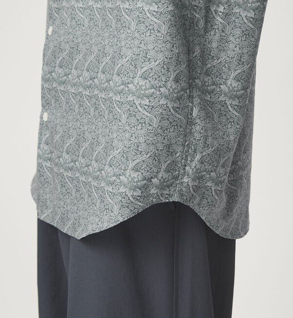 UNITED ARROWS green label relaxing「William Morris ジャストルーズ 半袖 シャツ」|シャツ・ブラウス|