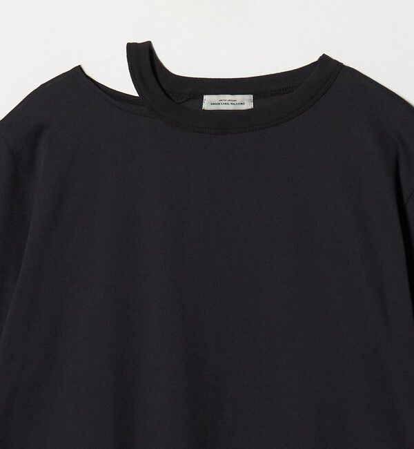 UNITED ARROWS green label relaxing「デコルテスリット Tシャツ 吸水速乾」|Tシャツ・カットソー|