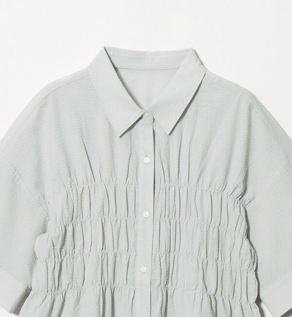 UNITED ARROWS green label relaxing「シャーリング ブラウス」|シャツ・ブラウス|