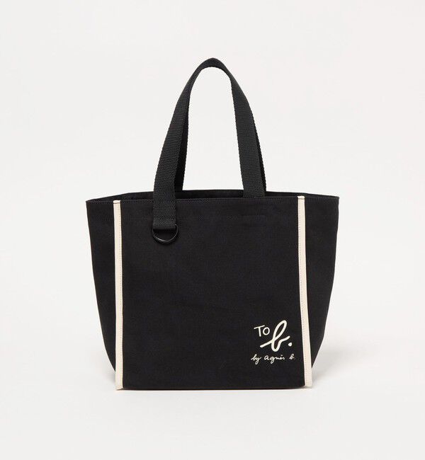 UNITED ARROWS green label relaxing「＜To b. by agnes b.コラボ＞トートバッグ（ミニ）」|トートバッグ|BLACK