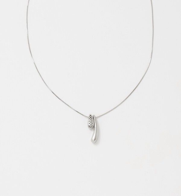 UNITED ARROWS green label relaxing「ダブルドロップ ネックレス」|ネックレス|SILVER