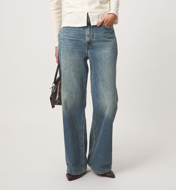 UNITED ARROWS green label relaxing「＜Levi's(R)＞RIB CAGE ワイド デニムパンツ」|デニム|