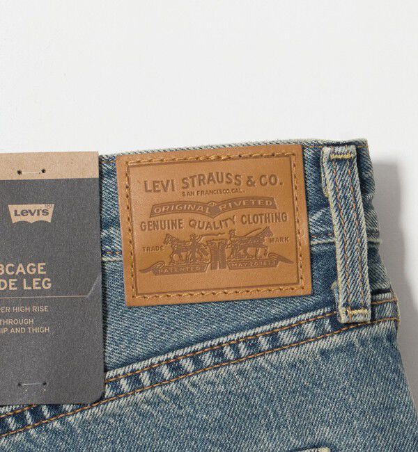 UNITED ARROWS green label relaxing「＜Levi's(R)＞RIB CAGE ワイド デニムパンツ」|デニム|