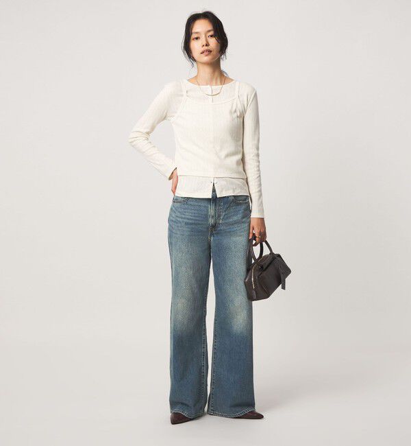 UNITED ARROWS green label relaxing「＜Levi's(R)＞RIB CAGE ワイド デニムパンツ」|デニム|