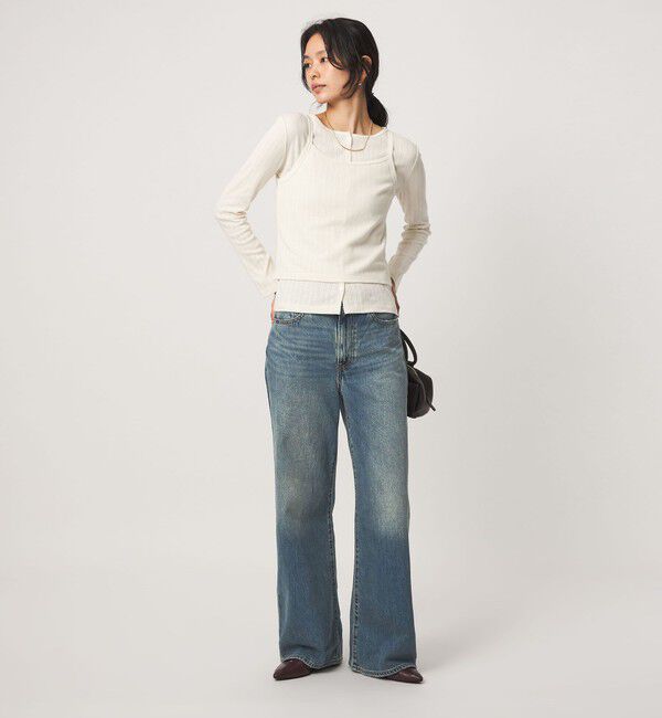 UNITED ARROWS green label relaxing「＜Levi's(R)＞RIB CAGE ワイド デニムパンツ」|デニム|