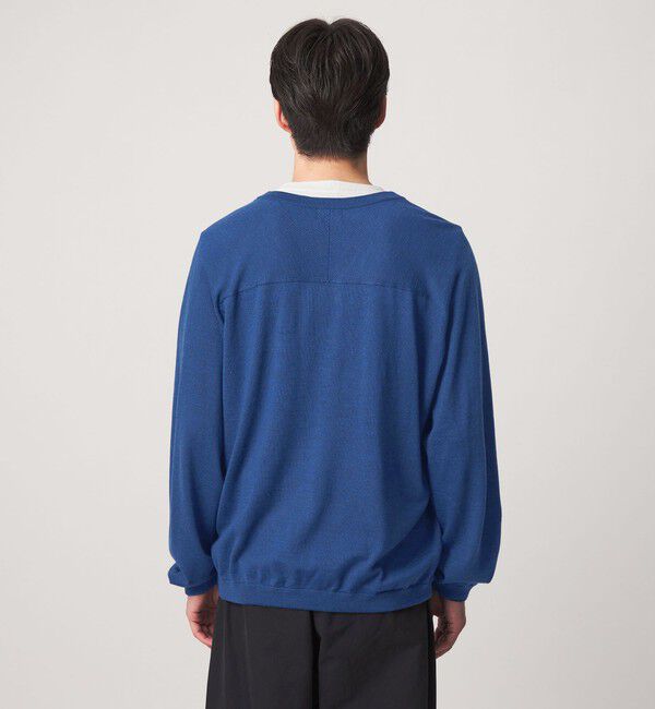 UNITED ARROWS green label relaxing「ウール サドル Vネック ニット」|ニット・セーター|