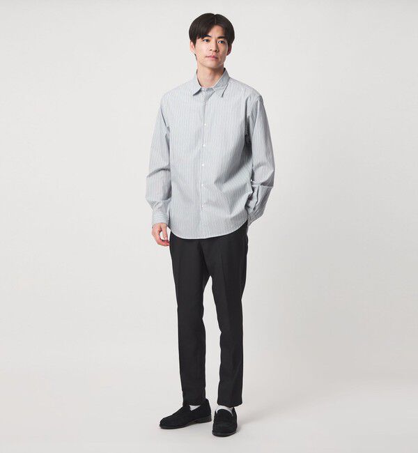 UNITED ARROWS green label relaxing「【WEB限定】JUST fit JAMES FABRC パターン 長袖 シャツ」|シャツ・ブラウス|