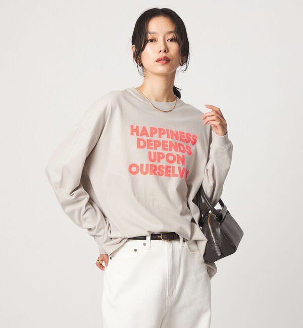 UNITED ARROWS green label relaxing「【別注】＜OAFISH＞ プリント ロングスリーブ Tシャツ」|Tシャツ・カットソー|