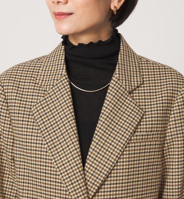 UNITED ARROWS green label relaxing「【別注】＜dahl'ia＞チェック ジャケット」|テーラードジャケット|