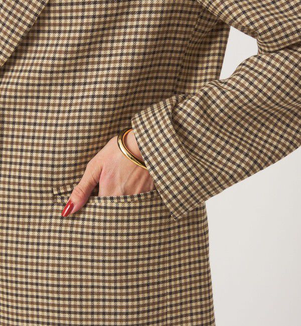UNITED ARROWS green label relaxing「【別注】＜dahl'ia＞チェック ジャケット」|テーラードジャケット|