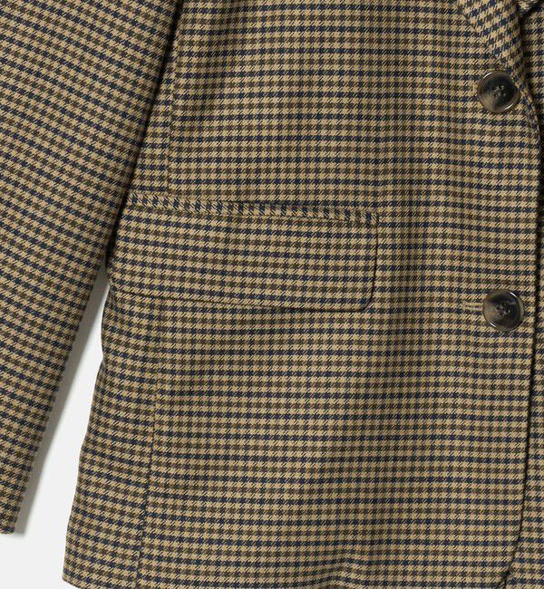 UNITED ARROWS green label relaxing「【別注】＜dahl'ia＞チェック ジャケット」|テーラードジャケット|