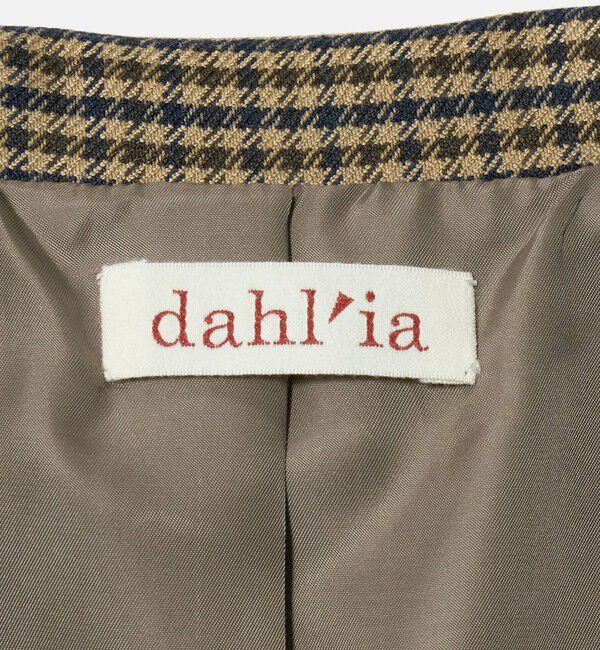 UNITED ARROWS green label relaxing「【別注】＜dahl'ia＞チェック ジャケット」|テーラードジャケット|
