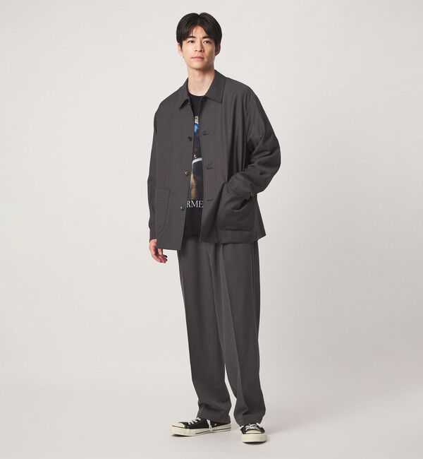 UNITED ARROWS green label relaxing「ウォッシャブル サージ カバーオール ジャケット -2WAYストレッチ-」|その他|