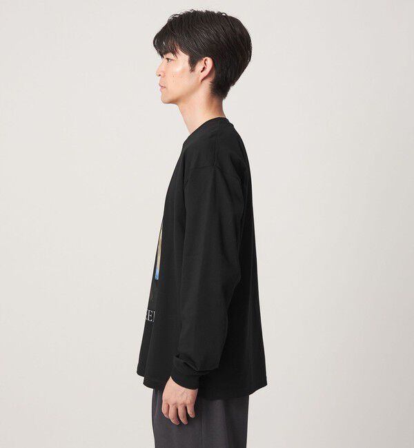 UNITED ARROWS green label relaxing「フェルメール クルーネック プリント 長袖 Tシャツ」|Tシャツ・カットソー|