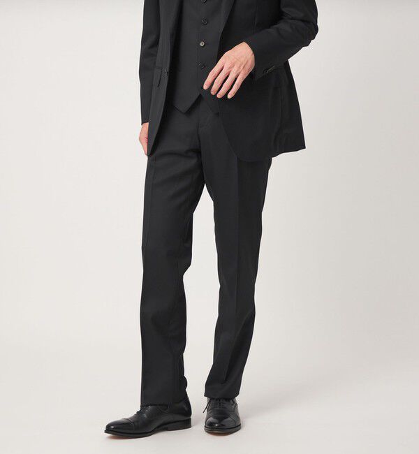 UNITED ARROWS green label relaxing「REDA サージ スリム NP スーツパンツ」|スーツ|BLACK