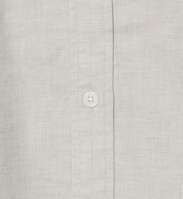 UNITED ARROWS green label relaxing「ナチュラル フィット ビエラバンドカラー 長袖 シャツ」|シャツ・ブラウス|