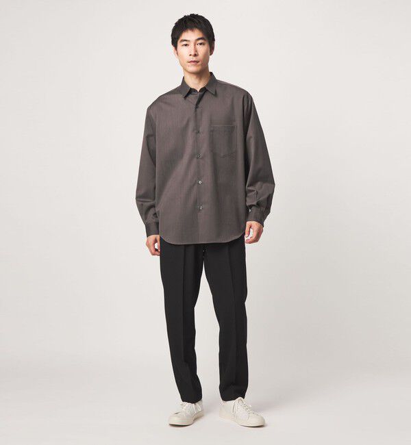 UNITED ARROWS green label relaxing「ウォッシャブル ビエラジャストルーズ 長袖 シャツ」|シャツ・ブラウス|
